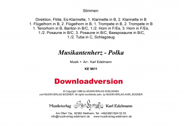 Musikantenherz-Polka - Download
